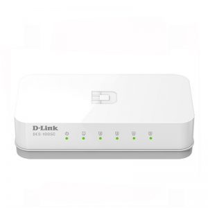 D-LINK DES-1005C 5-Port 10/100Mbps Unmgmt Switch (plastic)