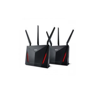 ASUS AC2900 Dual Band Gigabit WiFi Gaming Router [RT-AC86U] 2 PACK AIMESH