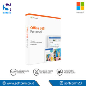 M365 Personal English Subscr 1YR APAC EM Medialess Emerging Market P10 (QQ2-01896)