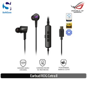 Earbud Asus ROG CETRA  II In-ear [90YH02S0-B2UA00]