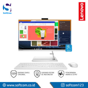 PC Lenovo IdeaCentre AIO 3 27IAP7-F0GJ00L3ID/Core i7-13620H/16GB/1TB SSD/MX550 4GB/27" FHD Touch/Windows 11 Home+OHS 2021/White