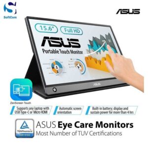 Monitor Asus ZenScreen MB16AMT Portable Monitor [15.6 Inch FHD Touch / IPS / USB-C ]