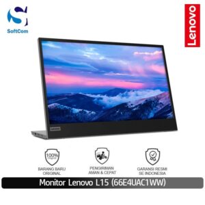 Monitor Lenovo L15 15.6 inch FHD IPS 60Hz 6ms (66E4UAC1WW)