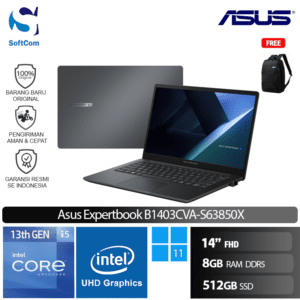 Asus Expertbook B1403CVA-S65150X/Intel Core i5-1335U/16GB/512GB SSD /14"FHD/W11 Pro