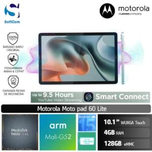 Motorola Moto pad 60 Lite Helio G85/4GB/128GB eMMC/10.1" WUXGA IPS/Android 15