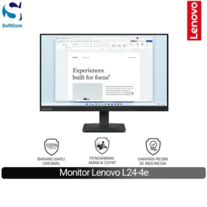 Monitor Lenovo L24 4e  23.8 inch FHD 99% sRGB 100Hz