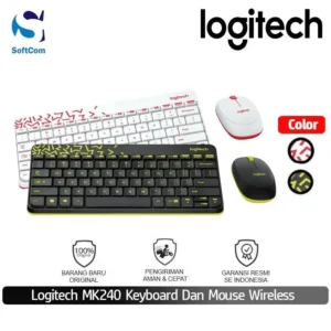 LOGITECH MK240 Wireless Combo Keyboard + Mouse