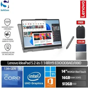Lenovo IdeaPad 5 2-in-1 14IRH9 8AID 8BID/Intel Core i7-13620H/16GB/512GB SSD/14" WUXGA OLED Touch/Win 11 Home+OHM 2024+M365 [ 83KX008AID | 83KX008BID ]