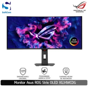 Monitor Asus ROG Strix OLED XG34WCDG Gaming Monitor 34" QD-OLED 175Hz 99.3% DCI-P3